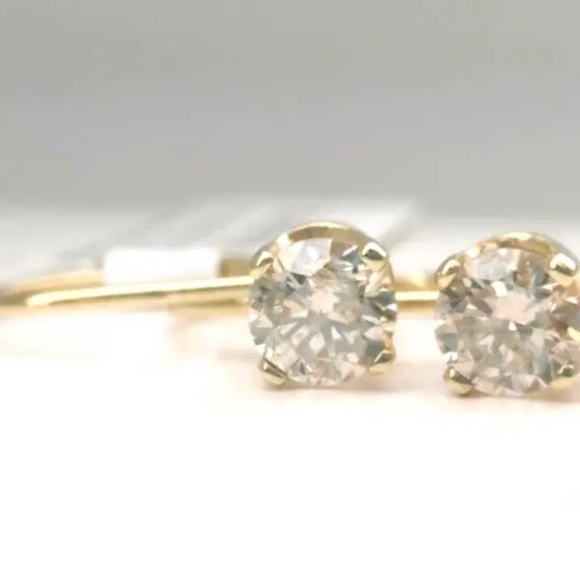 DIAMOND EARRINGS NATURAL DIAMOND BRAND NEW - Picture 9 of 14